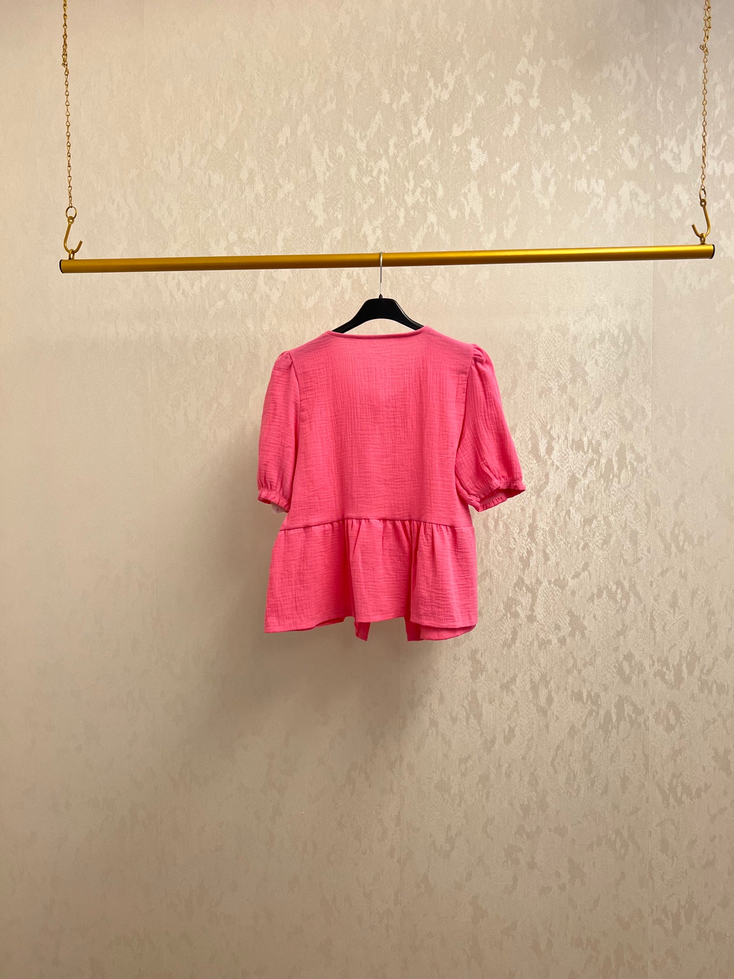 Musselin-Strick-T-Shirt Zena