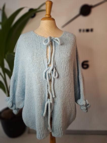 Cardigan "Vaiana" hellblau