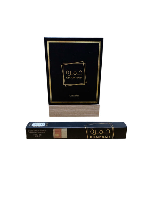 Lattafa Khamrah 100ml+ Gratis 35ml Mini Parfüm -