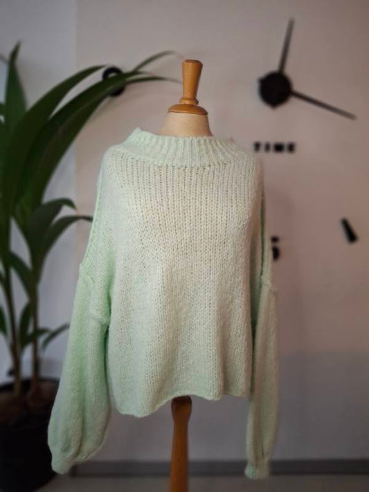 Pullover "Rapunzel" Mint-grüb