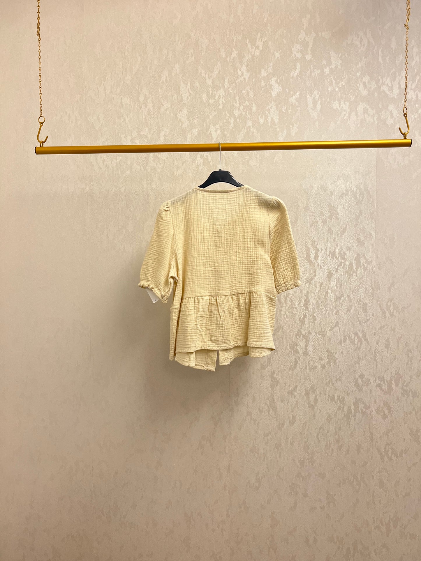 Musselin-Strick-T-Shirt  Zena