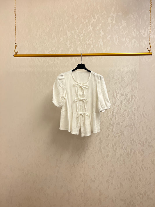 Musselin-Strick-T-Shirt  Zena
