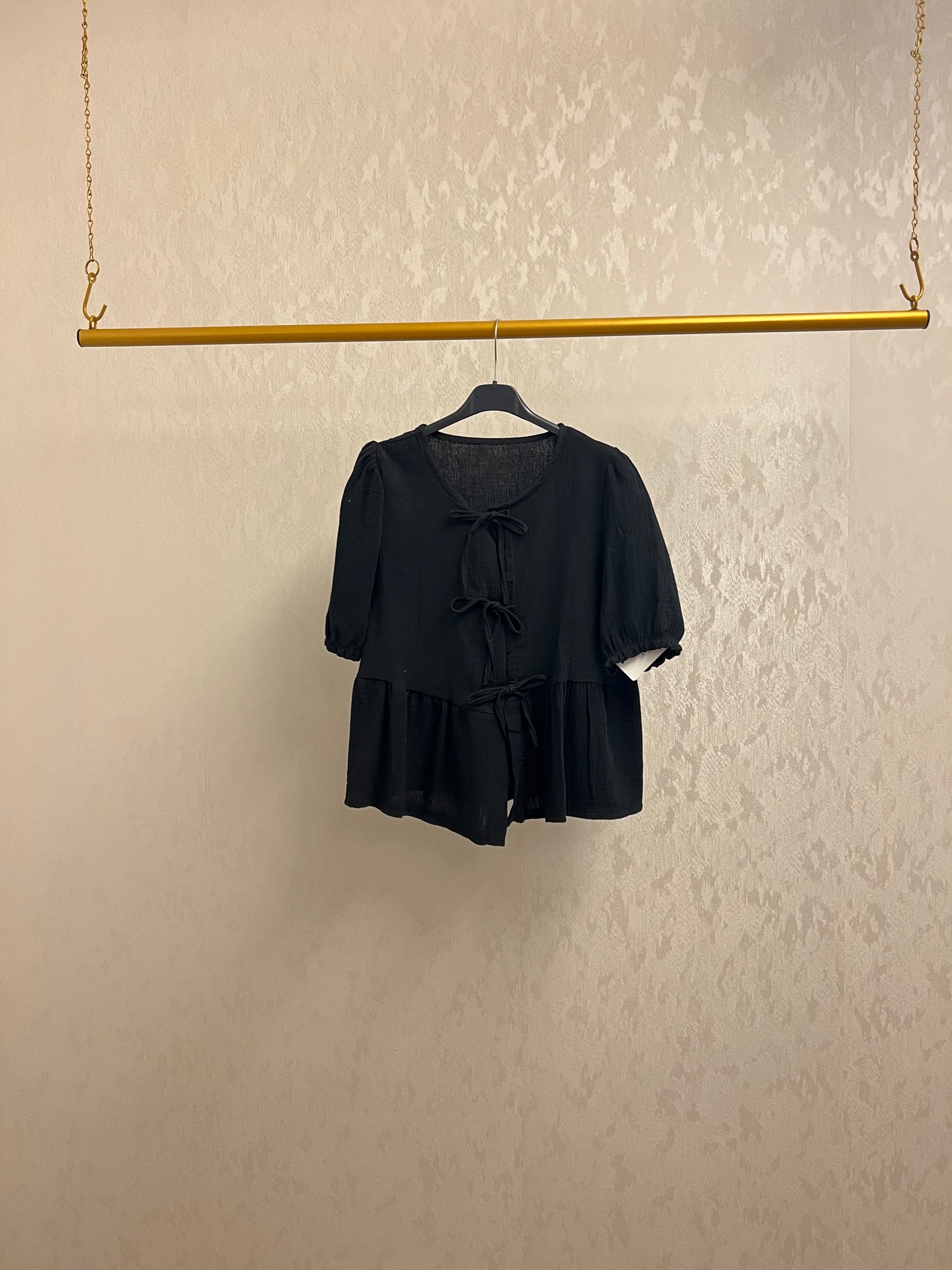 Musselin-Strick-T-Shirt  Zena