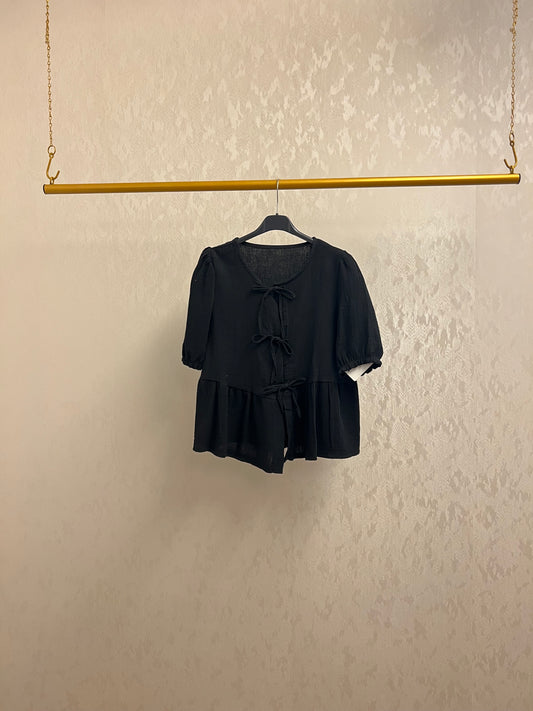 Musselin-Strick-T-Shirt  Zena