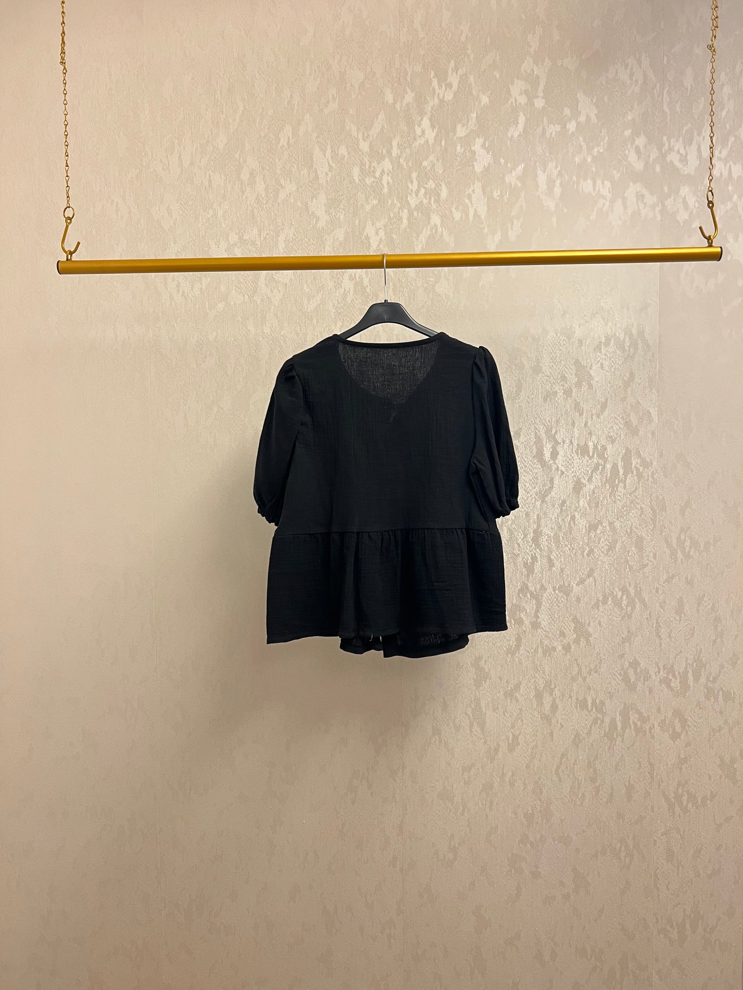 Musselin-Strick-T-Shirt  Zena