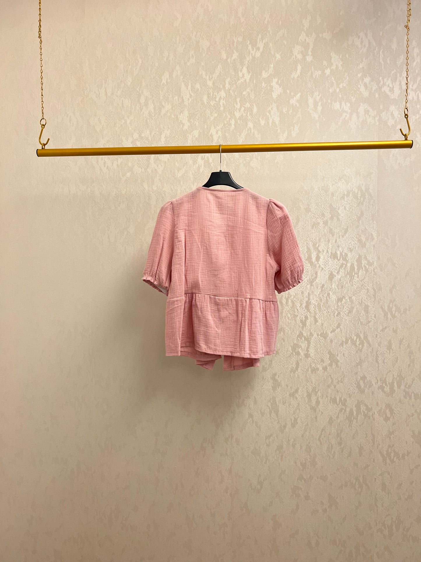 Musselin-Strick-T-Shirt  Zena