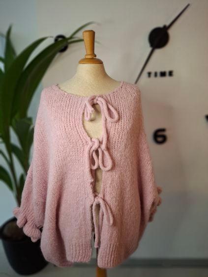 Cardigan "Vaiana" rosa