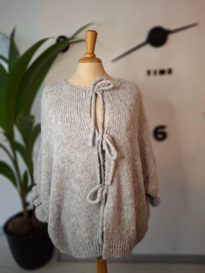 Cardigan "Vaiana" grau