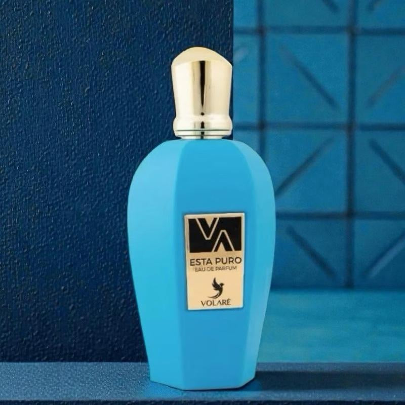 VOLARE Esta Puro Eau de Parfum 100 ml - Unisex Parfüm mit strahlendem, warmer Duftkomposition für Tag und Abend