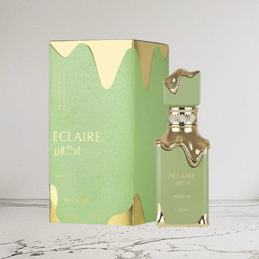Lattafa Eclaire Pistache 100ml - Exquisite Parfüm für Damen und Herren, elegantes Design, ideal für vielseitige Anlässe - Unisex