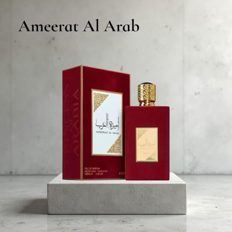 Ameerat Al Arab 100ml von Lattafa - Intensiver Orientalisch-Luxuriöse Parfums