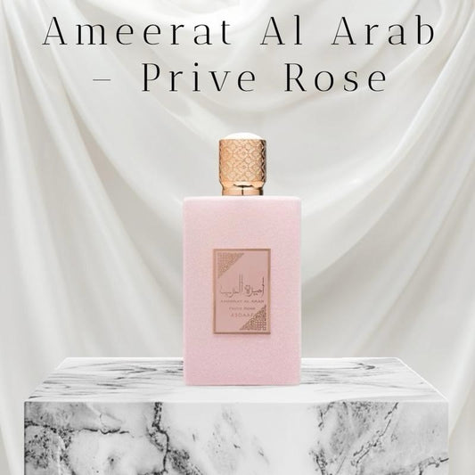 Ameerat Al Arab Prive Rose 100ml von Lattafa - luxuriöser Orientalischer Duft Parfume